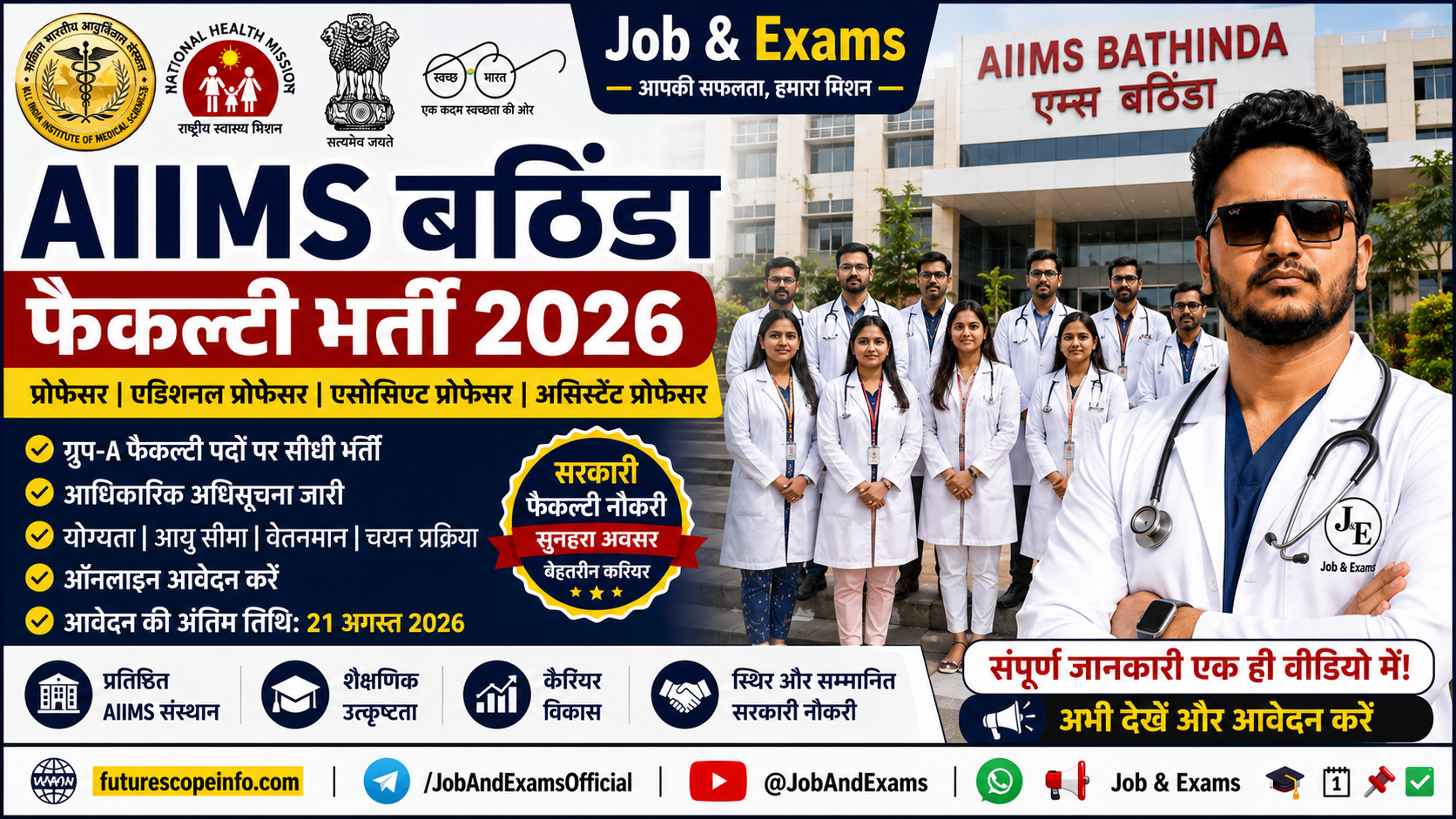 AIIMS Bathinda Faculty Recruitment 2026